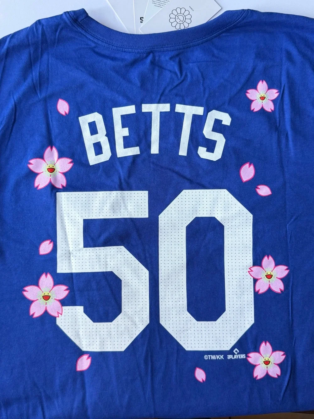 Takashi Murakami MLB Dodgers Tokyo Series 2025 Mookie Betts T-Shirt Blue 2XL NWT